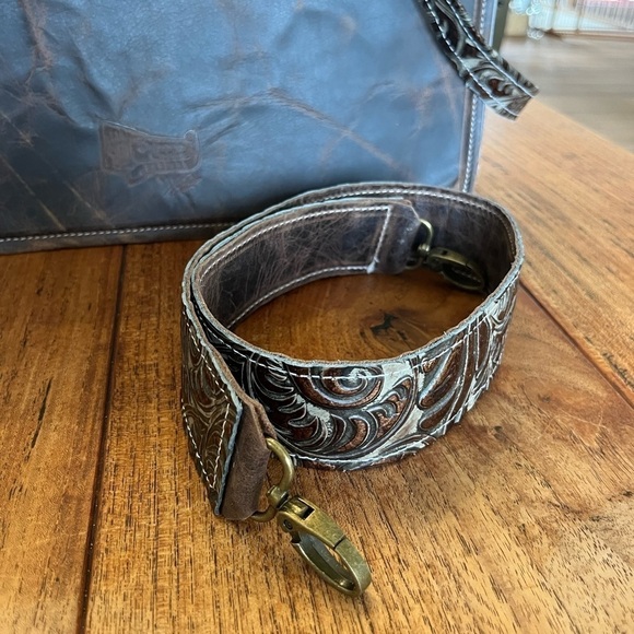 Elegant Brown Patterned Women's Bag - Picture 6 of 14